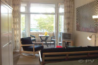 Living room with balcony